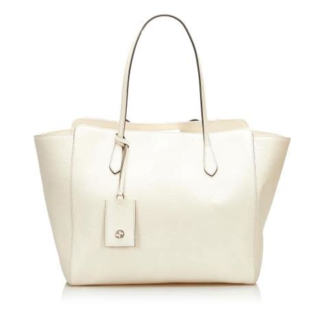 gucci swing leather tote replica|Gucci tote bag outlet.